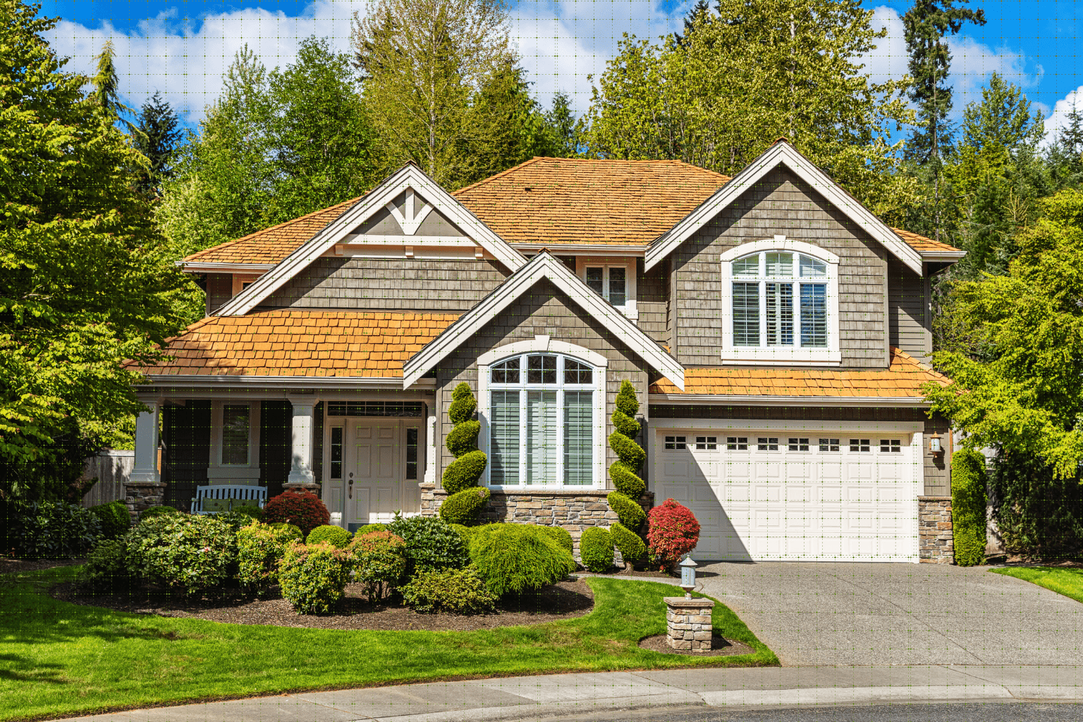 Home protected by insurance
